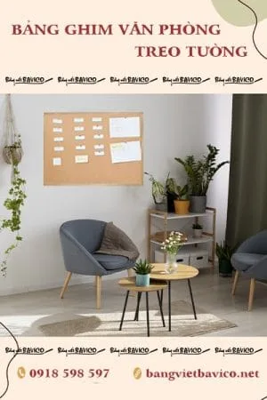 Bảng Ghim Văn Phòng Treo Tường 400x600cm