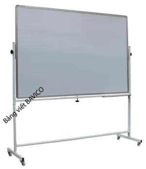 Bảng viết bút dạ không từ 1 mặt di động KT 80x120cm