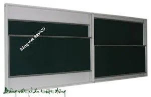 Bảng viết phấn trượt đứng
