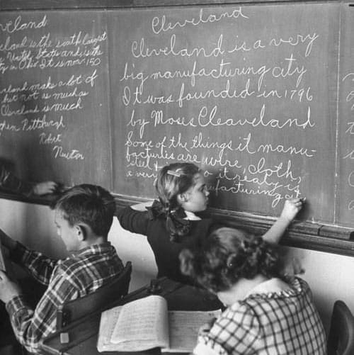 Bảng viết phấn thế kỷ 19