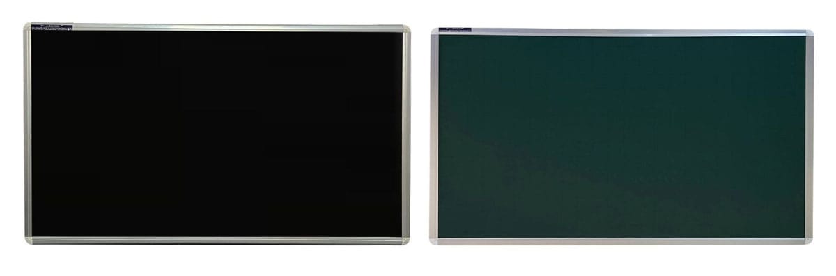 Bảng viết phấn xanh và đen tại Bavico