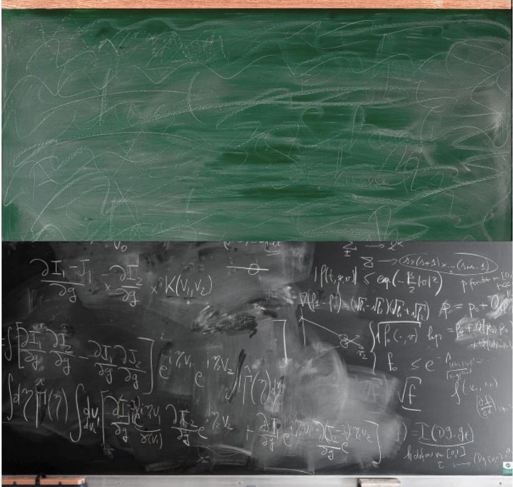 Bảng xanh và đen trong thế kỷ 20