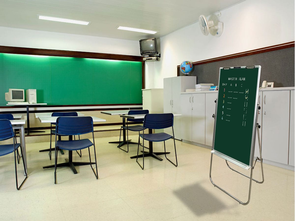 Tạo bảng kế hoạch với bảng phấn di động