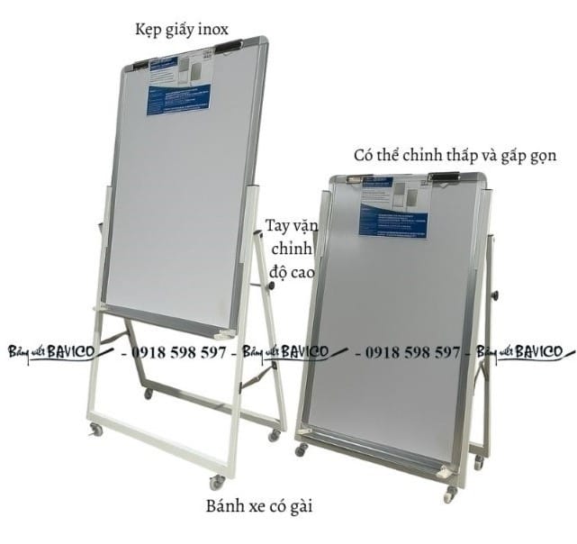 Bảng viết bút lông gấp gọn F3