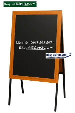 BẢNG VIẾT PHẤN MENU 2 MẶT CÓ CHÂN