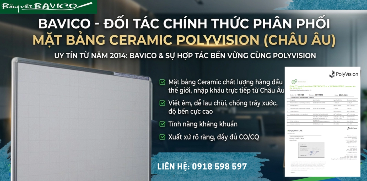 BAVICO nha san xuat va cung cap giai phap bang viet cho truong hoc van phong. uy tin 2